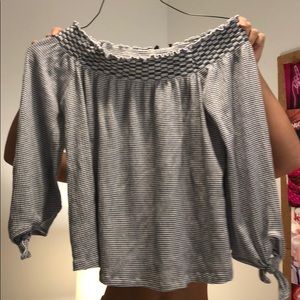 off the shoulder top